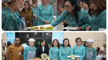 Dicicipi Anik Yulius Selvanus, Masakan TP-PKK Manado Sabet Tiga Gelar